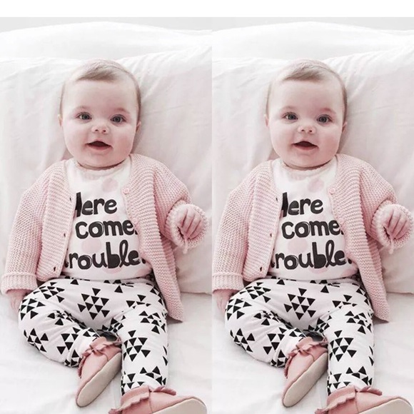 NWT Sweet two piece outfit very soft - Picture 4 of 6